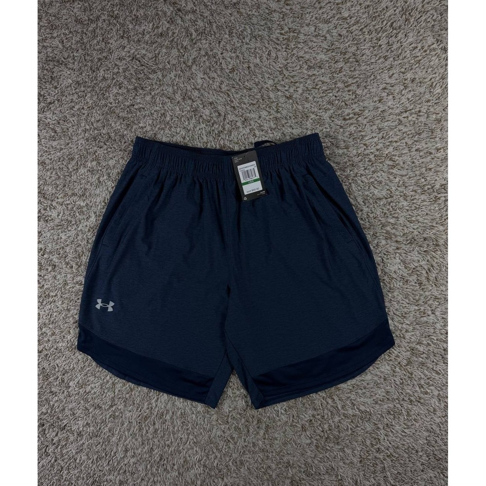 Under ArmourTraining Stretch Shorts 'Navy' 1356858-408 Men's Size Large